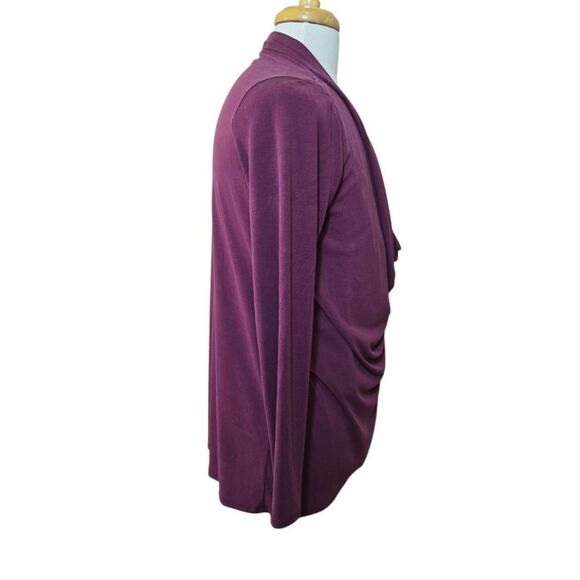 Chalet et ceci Wrap Cardigan Long Sleeve Convertable Drape Minimalist Medium - Picture 10 of 13